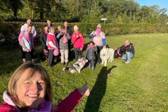 Une marche pour Octobre Rose