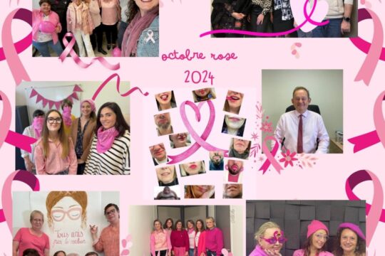 Les collaborateurs de l’OPAL en rose