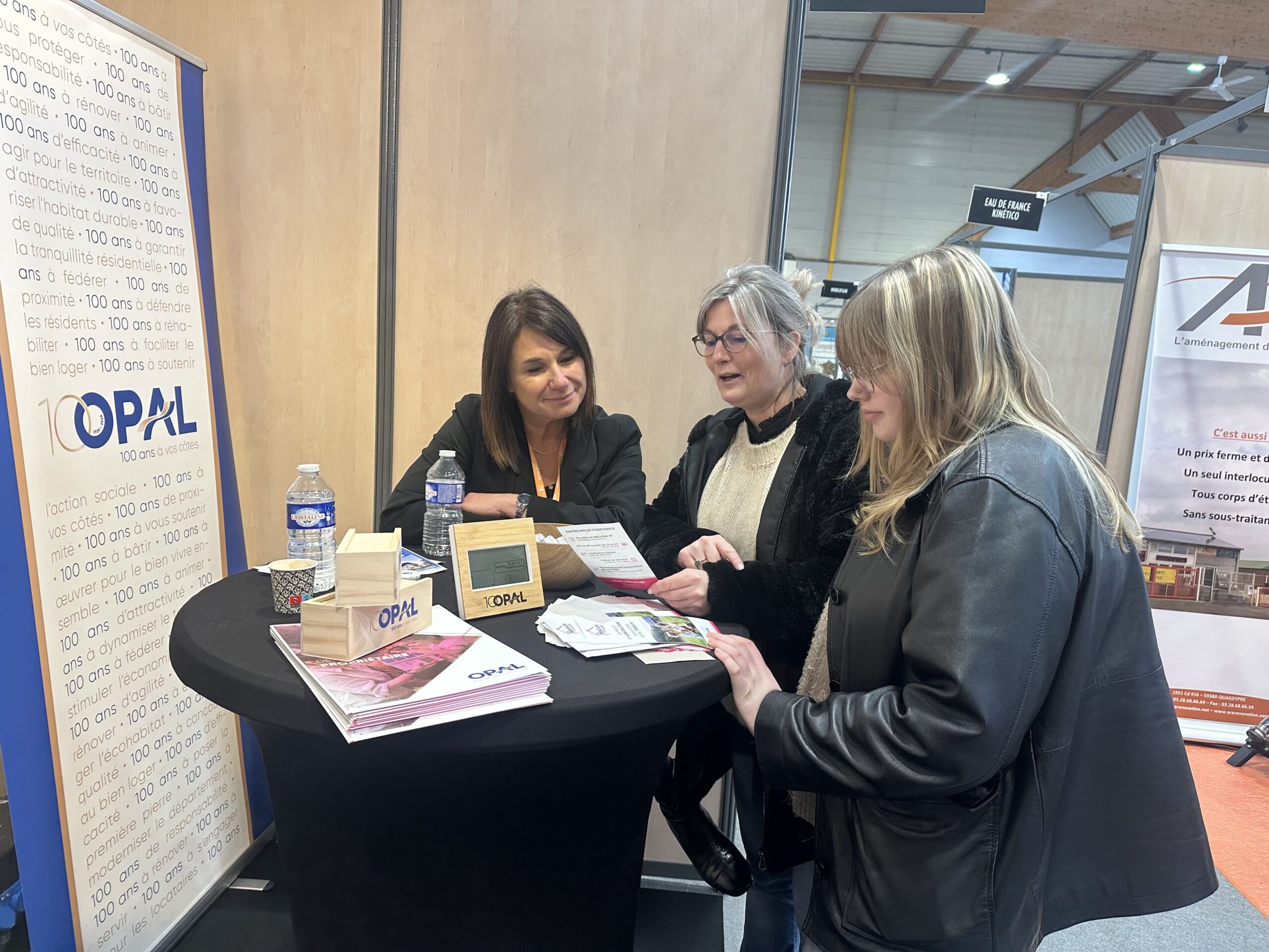 Salon de l'habitat et de l'immobilier. Laon. 2024. Recherche logement à vendre ou à louer