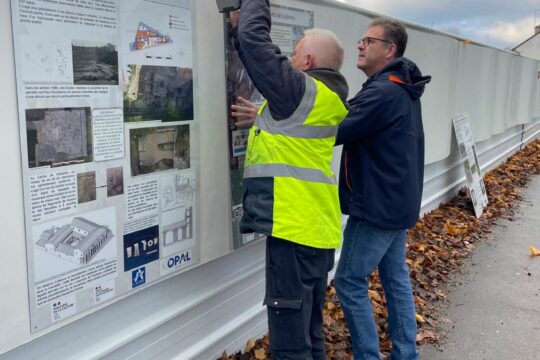 De belles découvertes sur le site du boulevard Dumas à Soissons